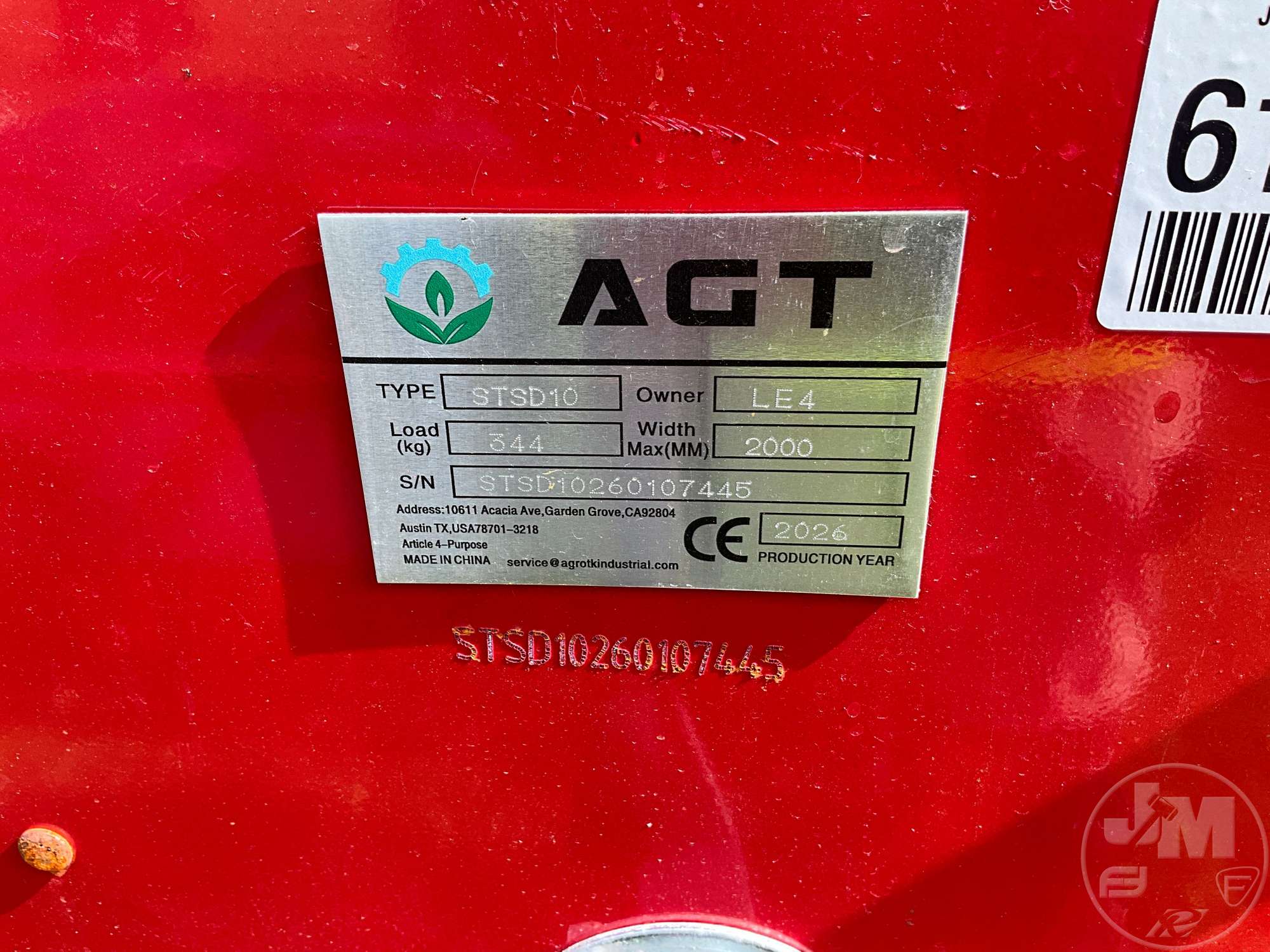 2026 AGT STSD10