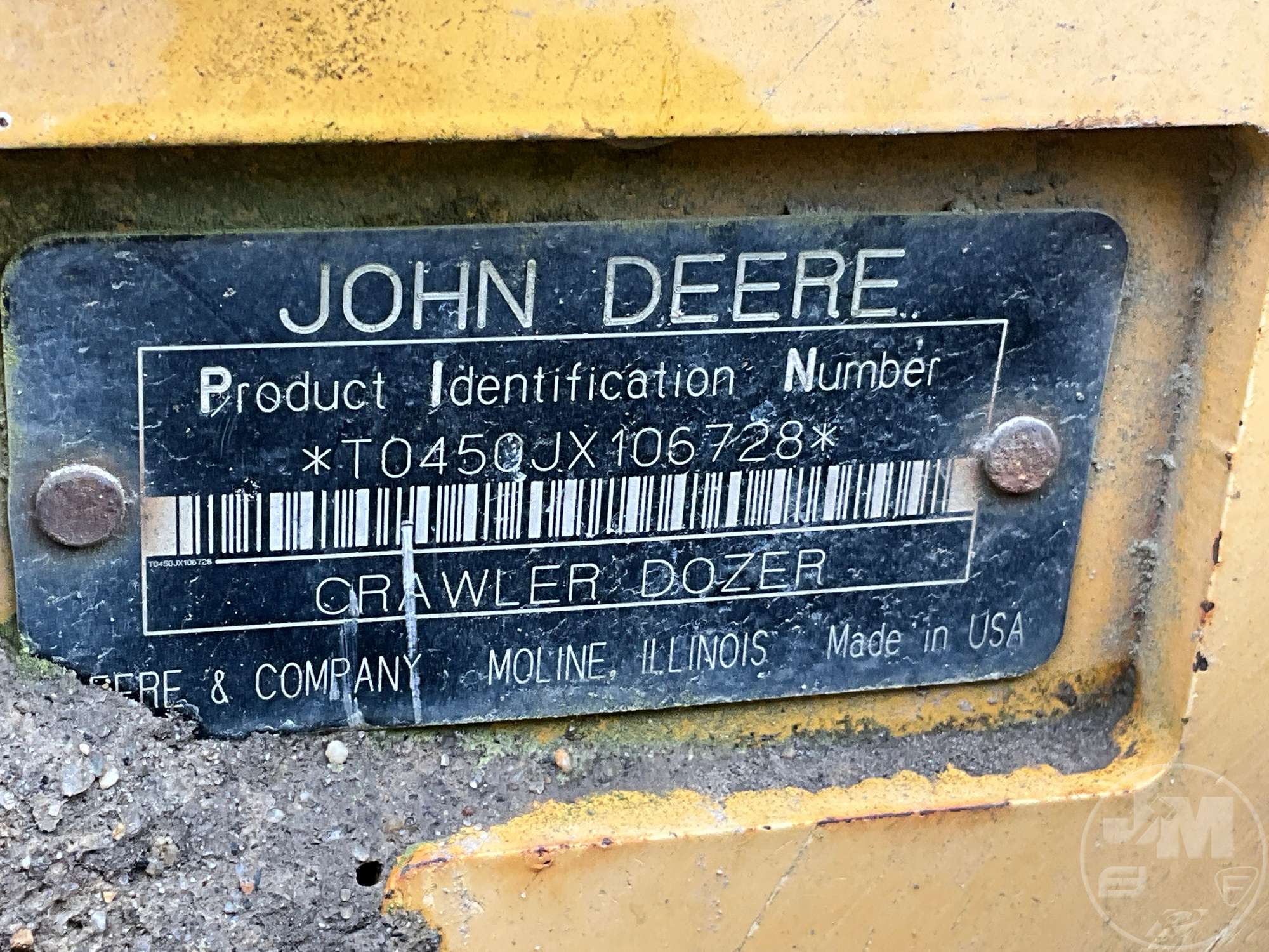 2005 John Deere 450J LT