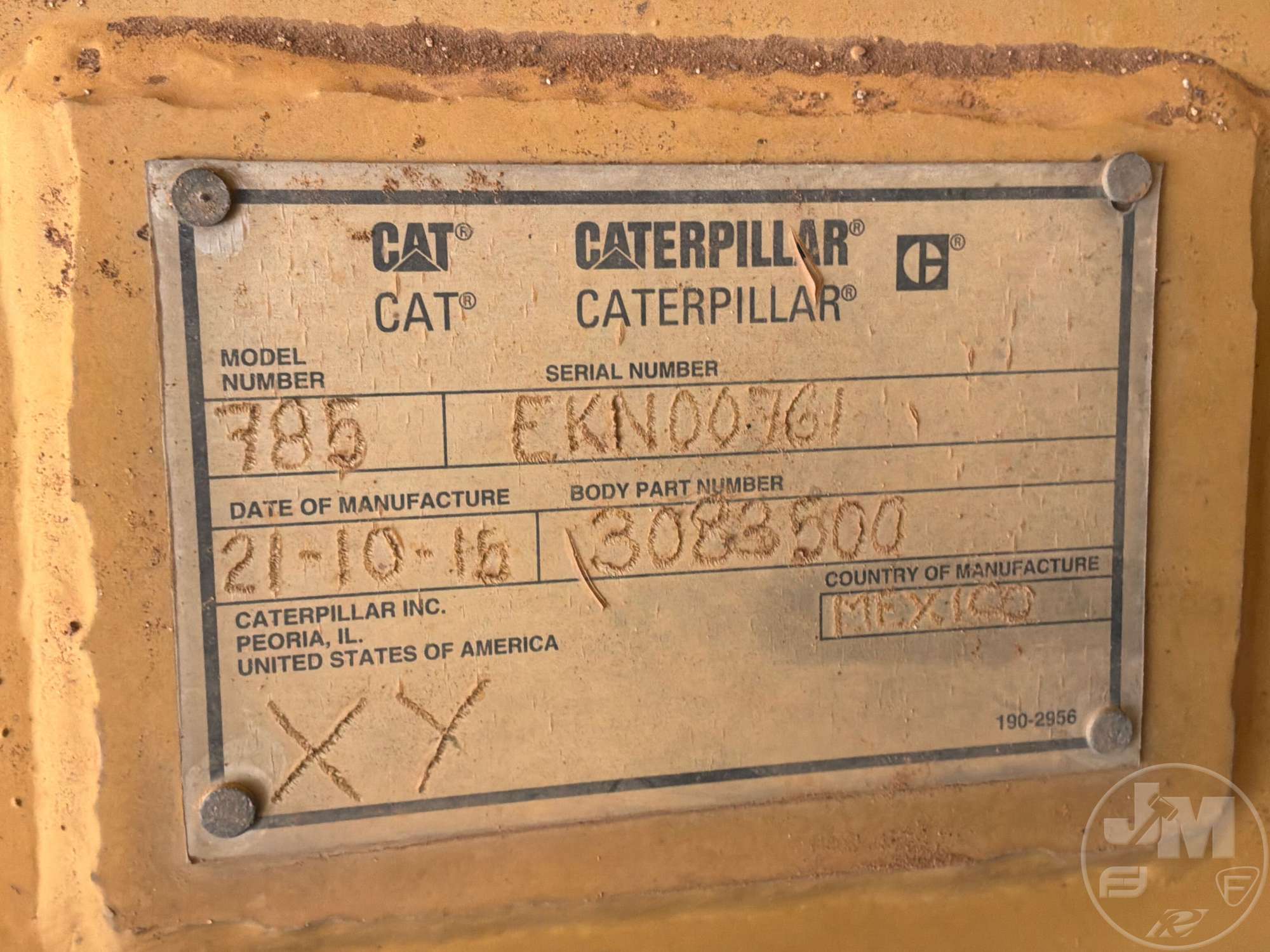 2014 Caterpillar 785D