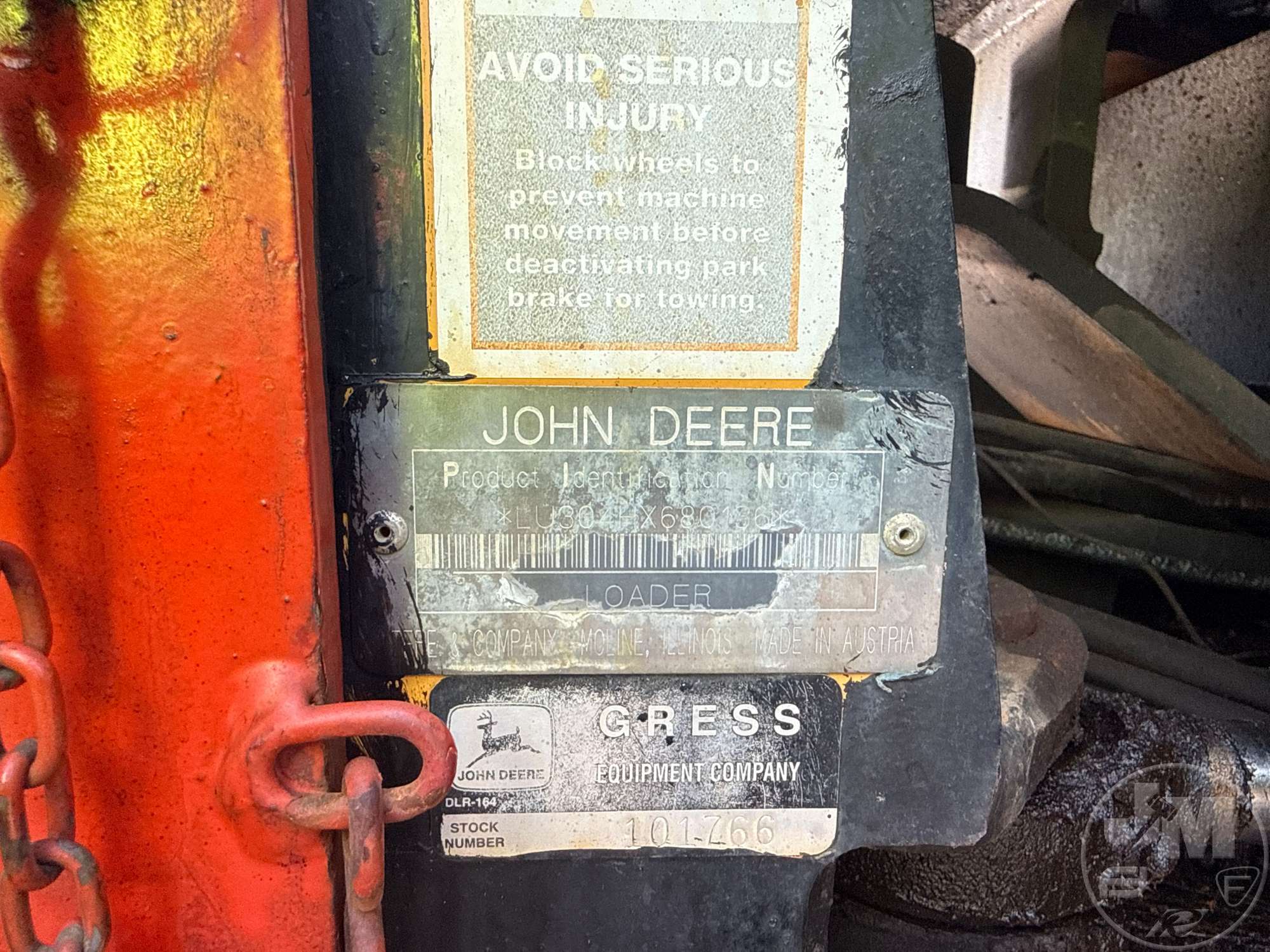 2000 John Deere 304H