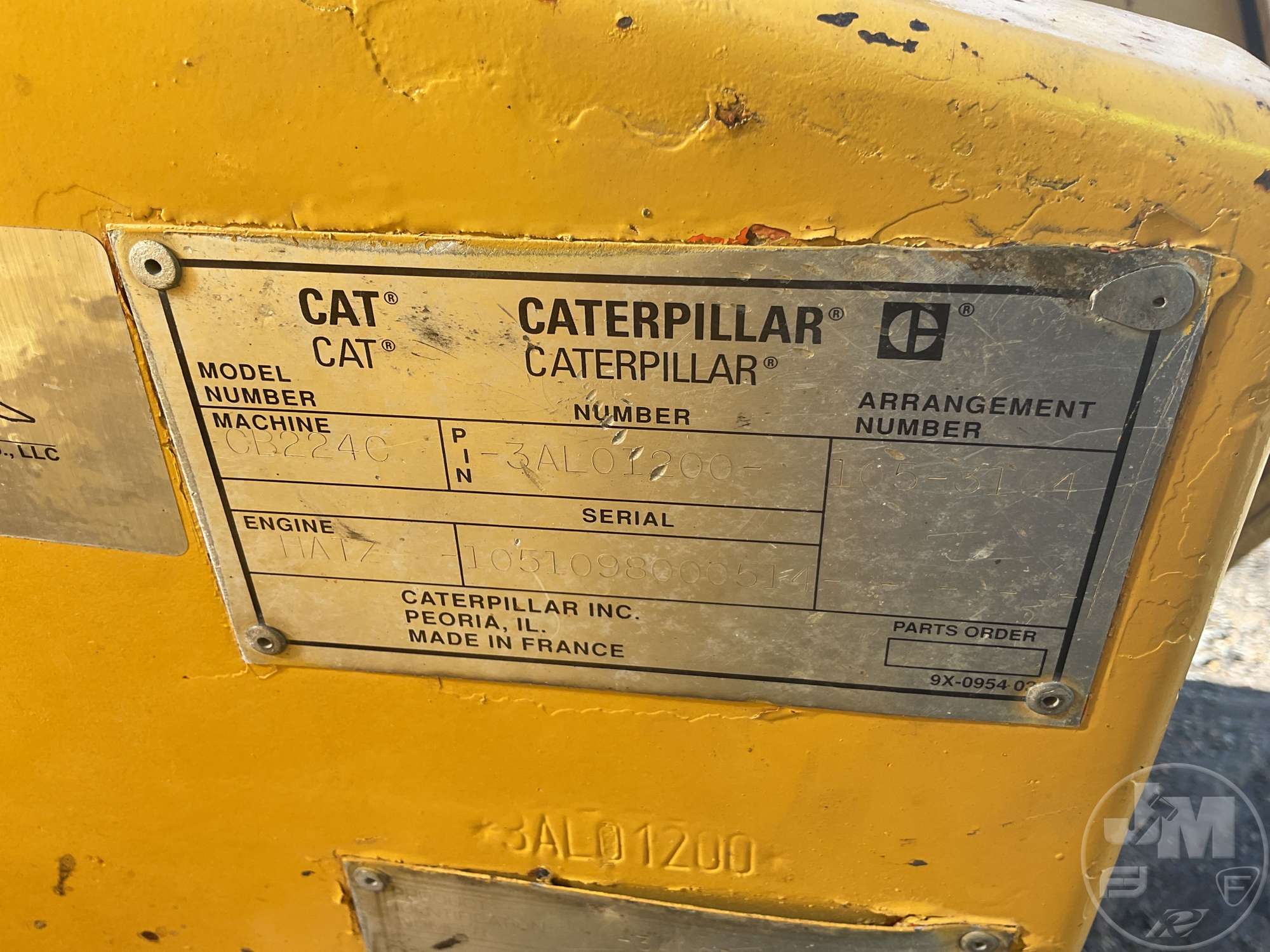 1998 Caterpillar CB224C