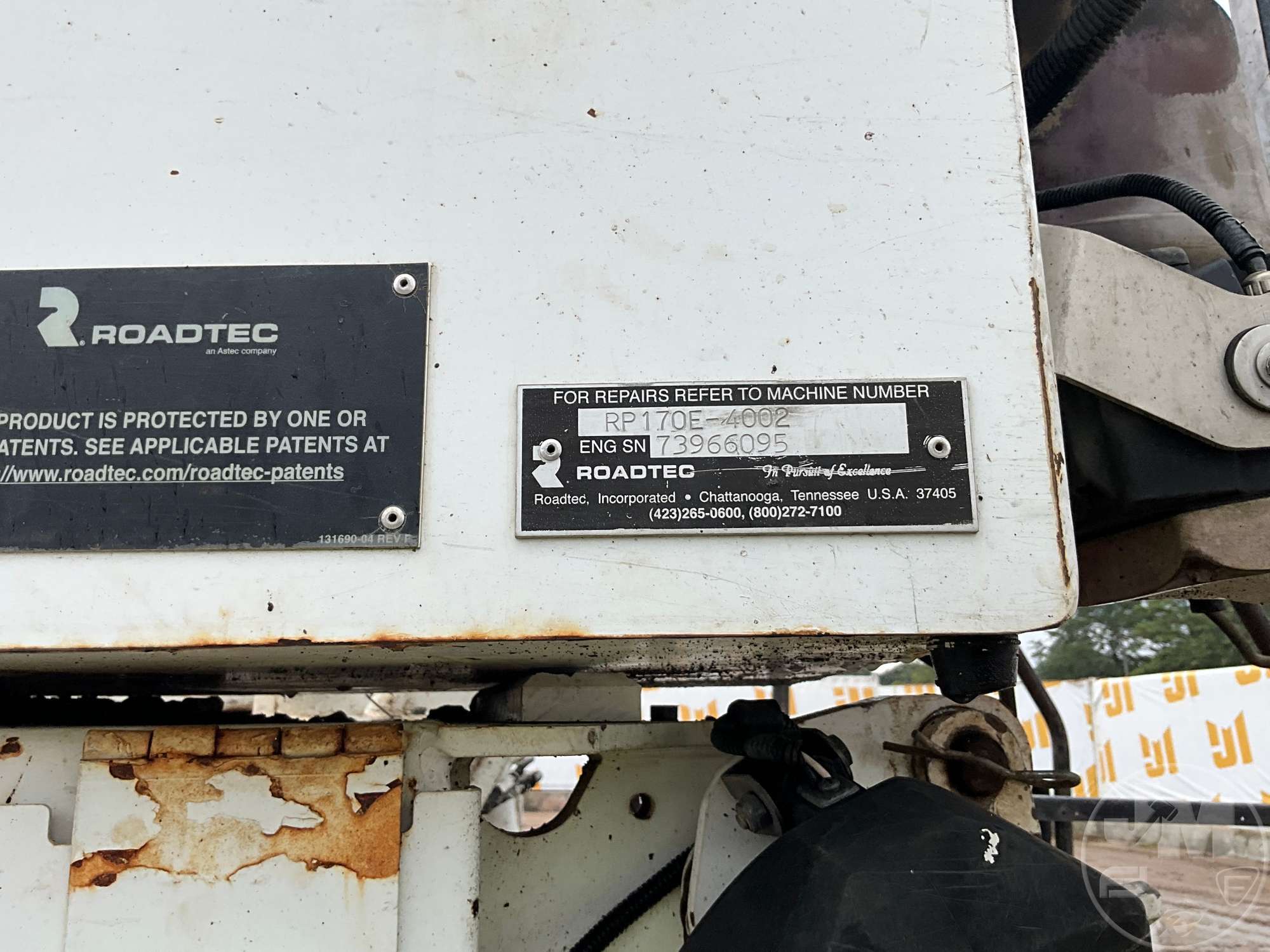 2016 Roadtec / Astec RP-170E