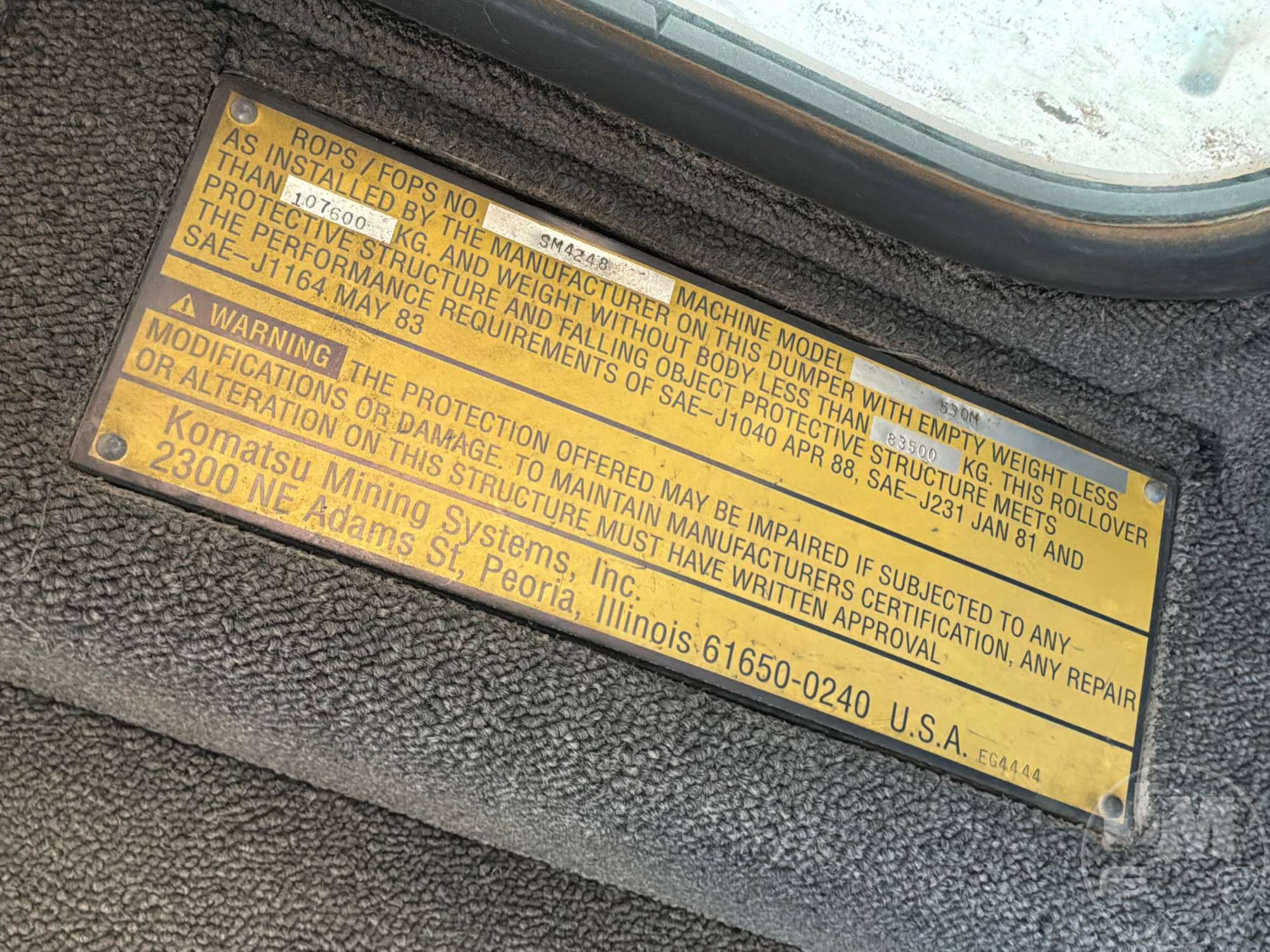 2000 Komatsu 530M