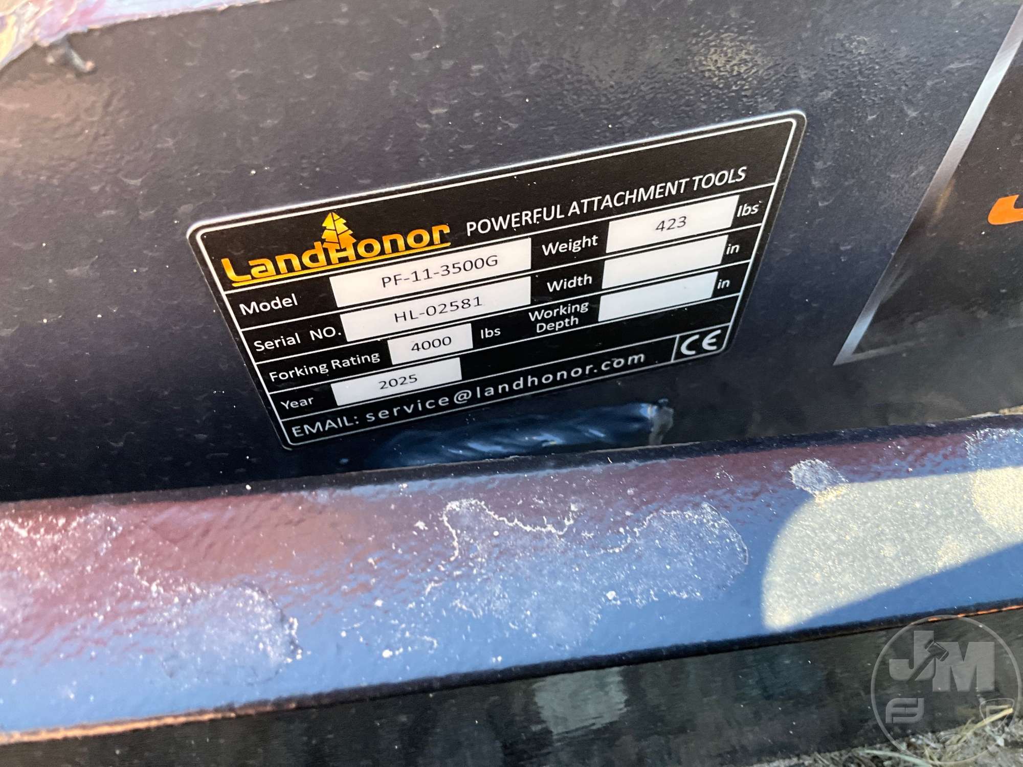 2025 Land Honor PF-11-3500G