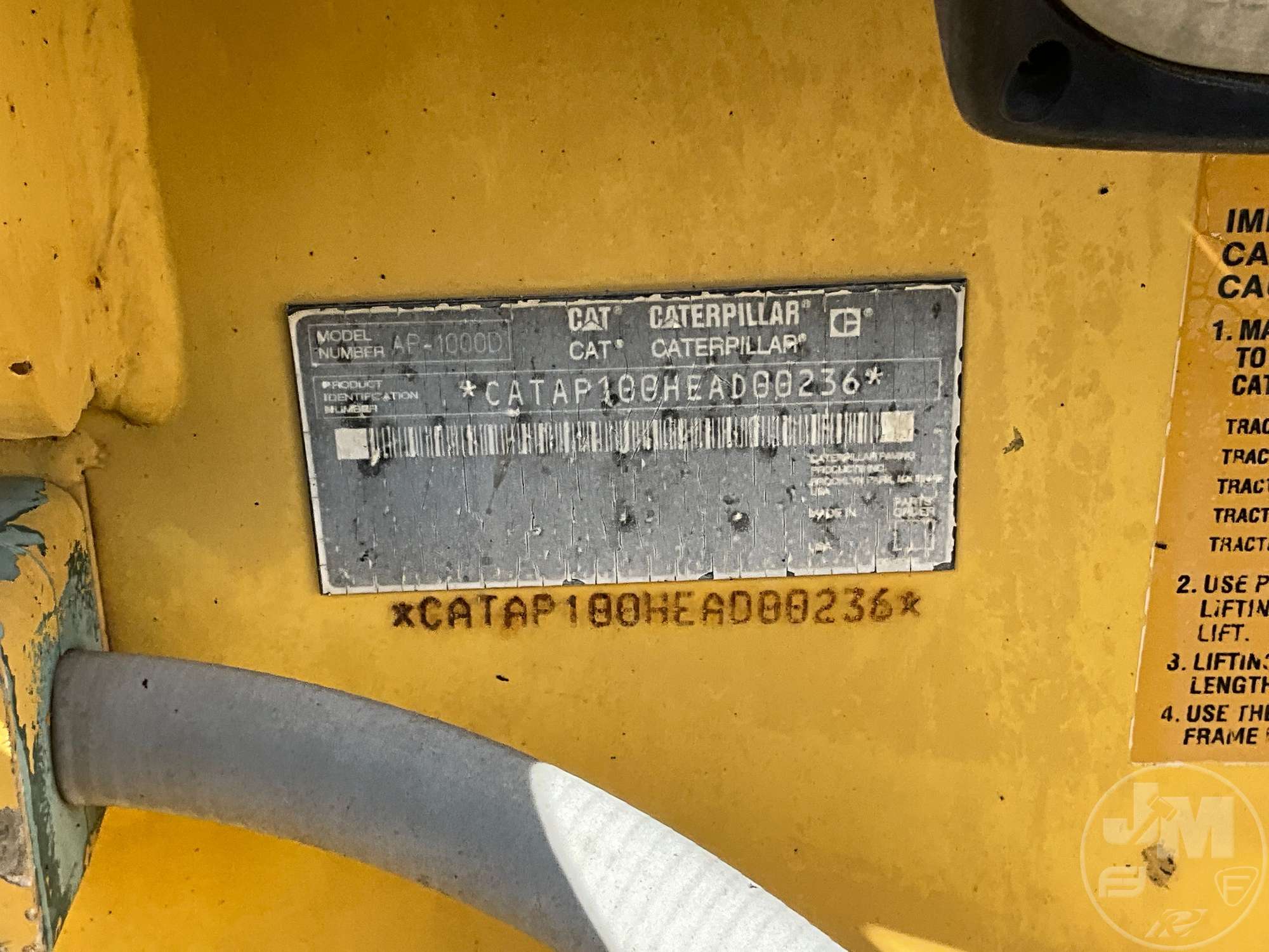 2008 Caterpillar AP1000D