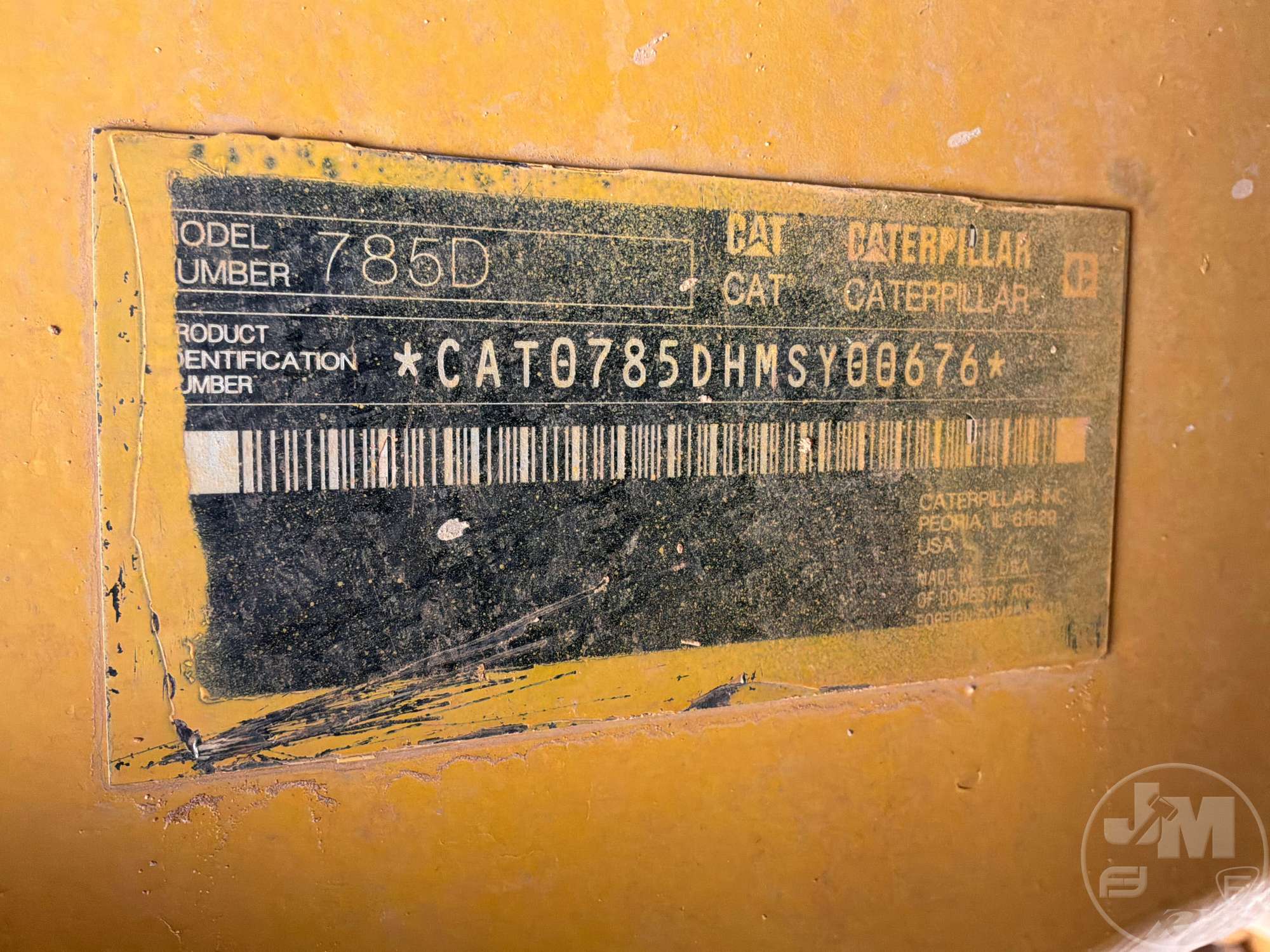 2014 Caterpillar 785D