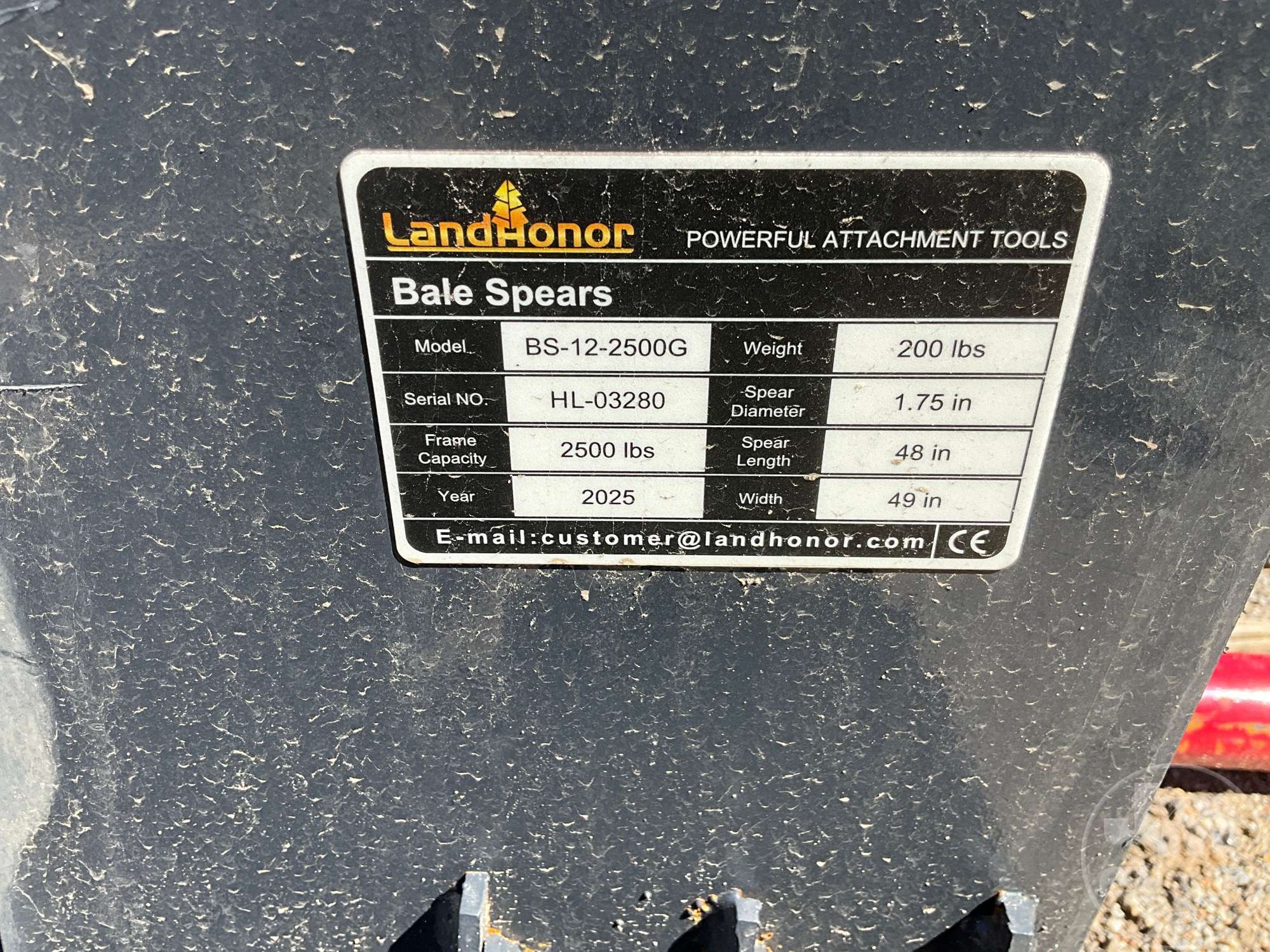 2026 Land Honor BS-12-2500H