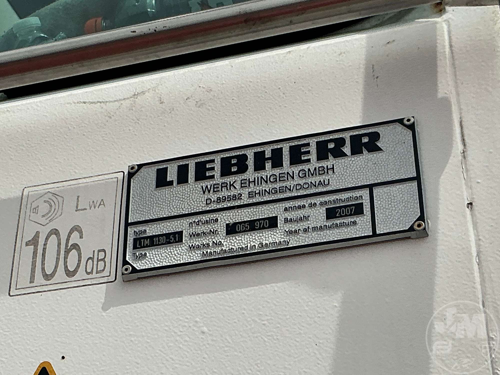 2007 Liebherr LTM1130