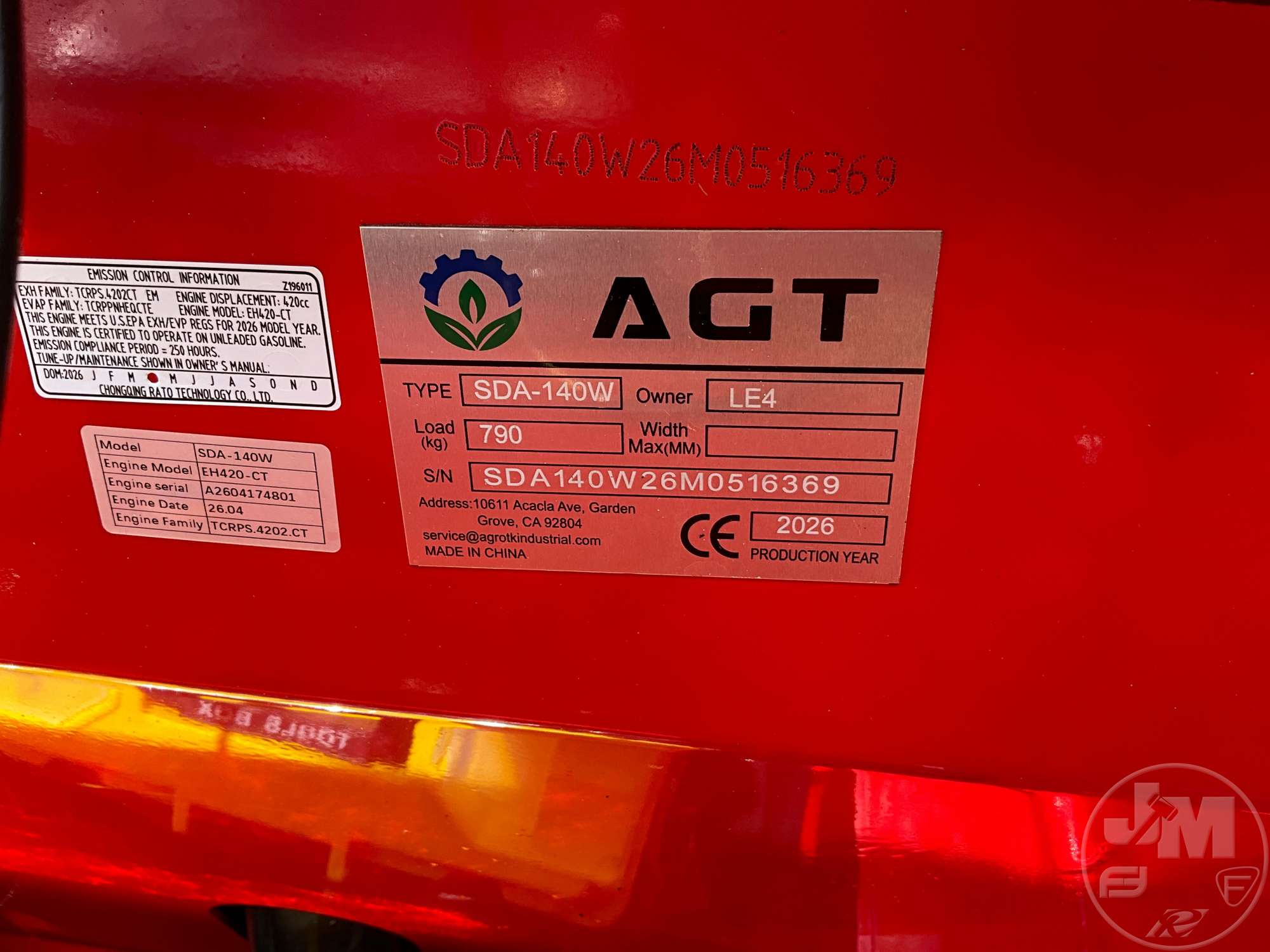 2026 AGT SDA-140W