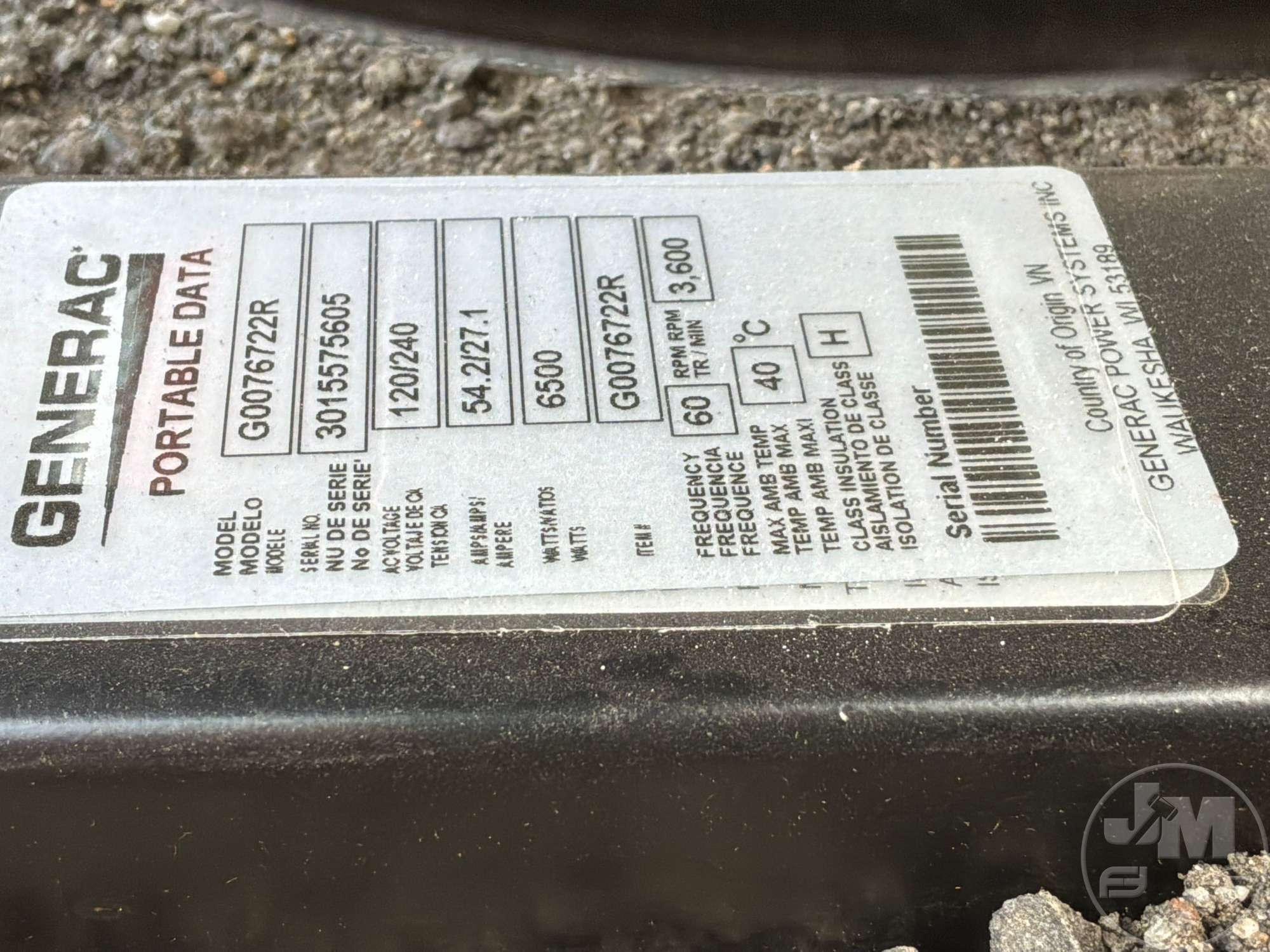 0 Generac POWERRUSH