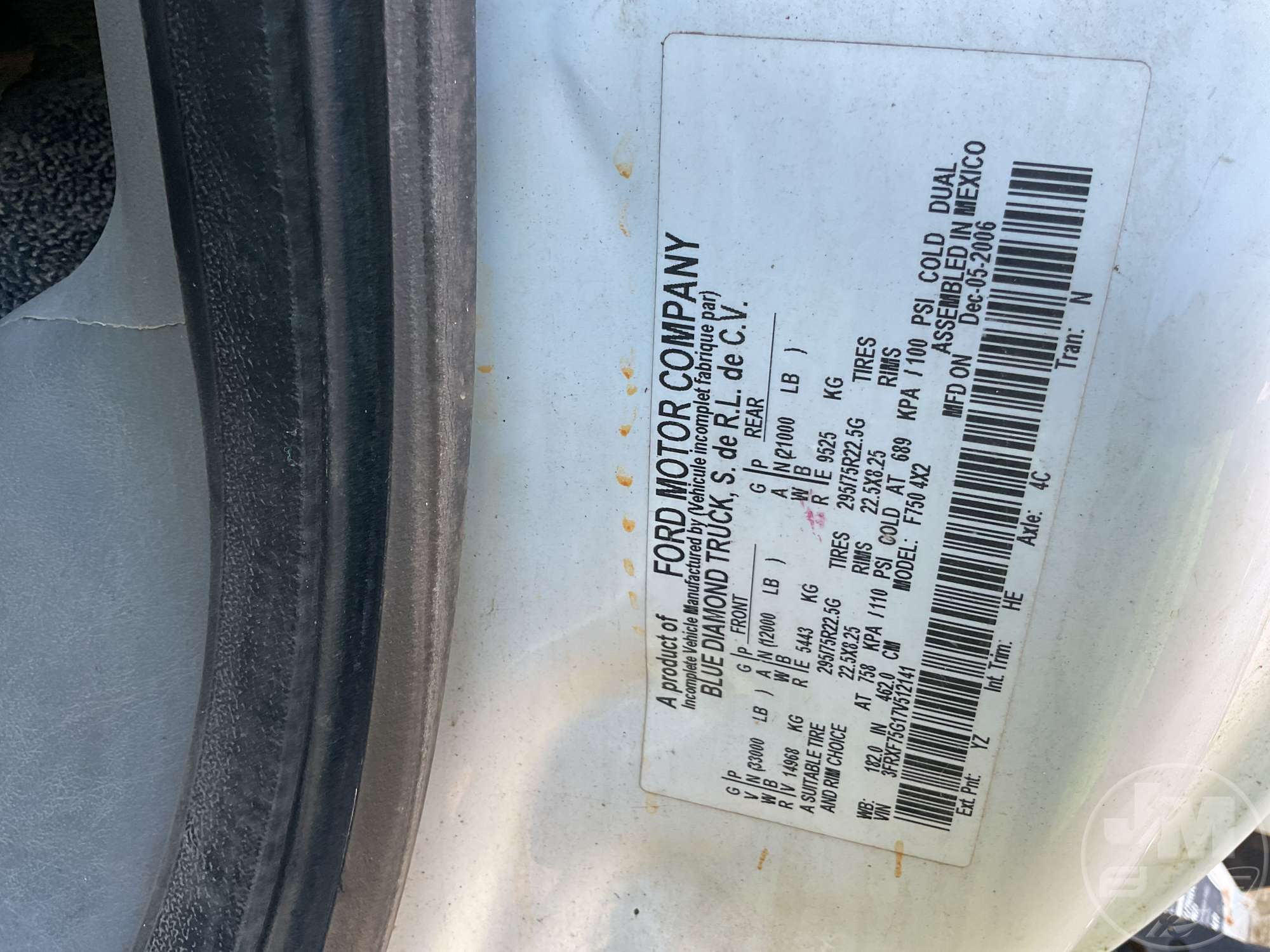 2007 Ford F-750