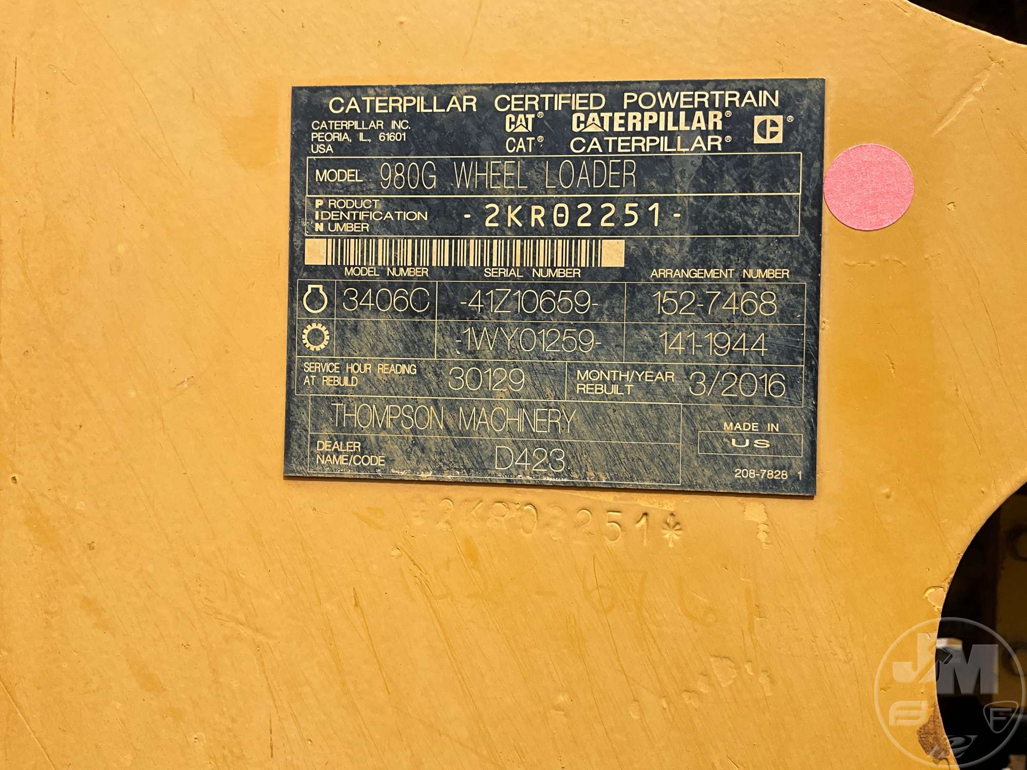 1998 Caterpillar 980G