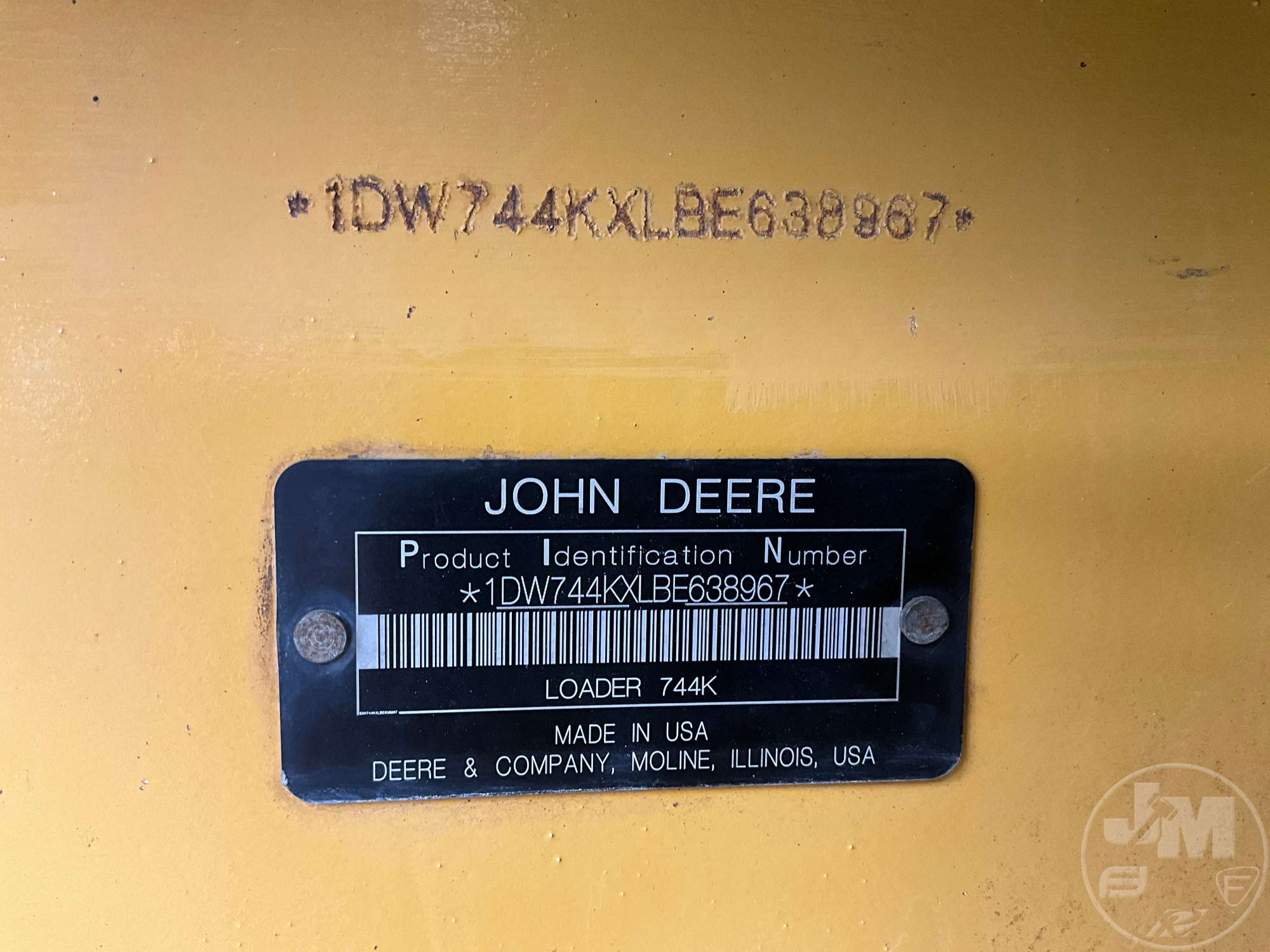 2012 John Deere 744K