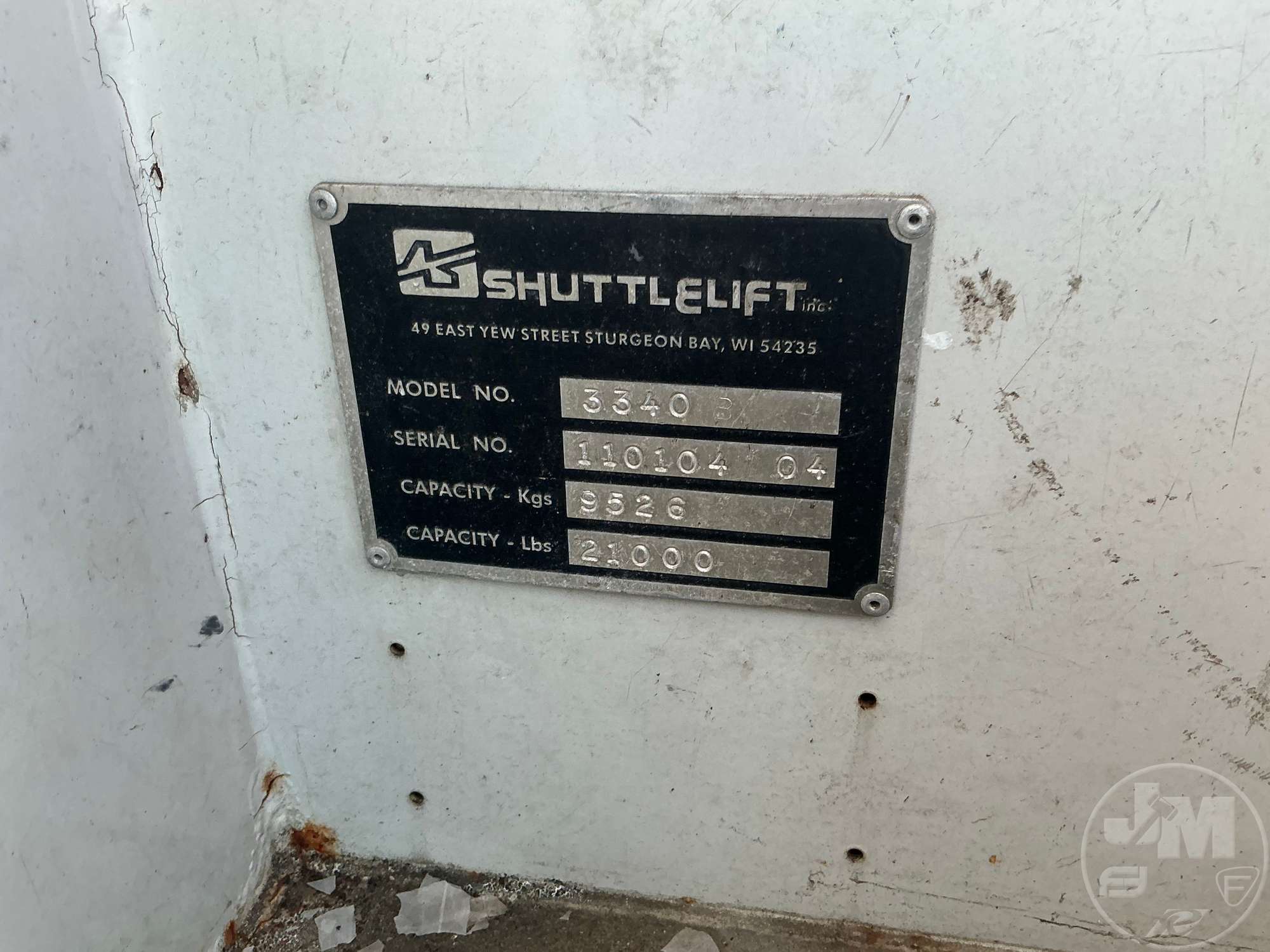 2004 Shuttlelift 3340 B