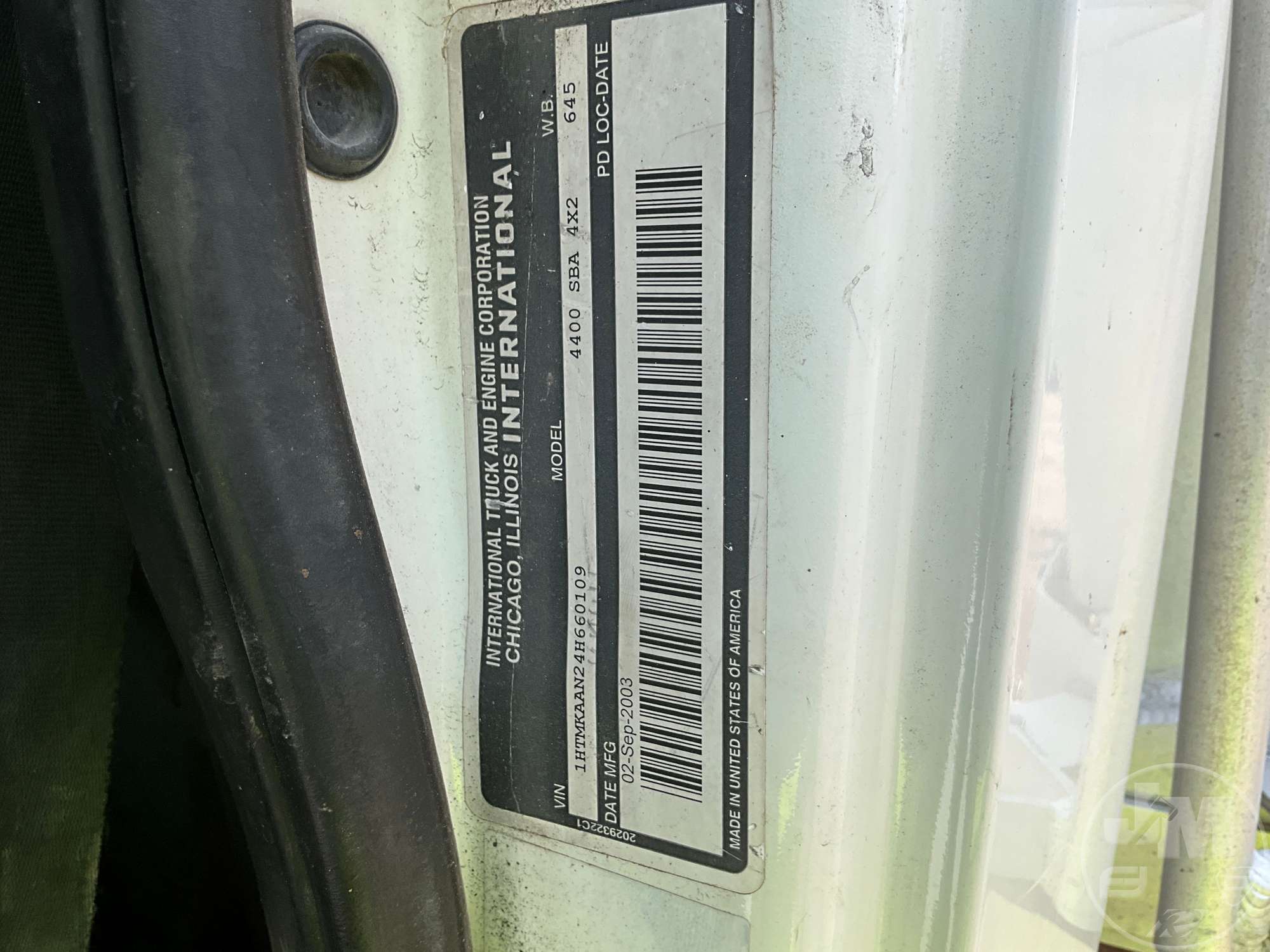 2004 International MA035