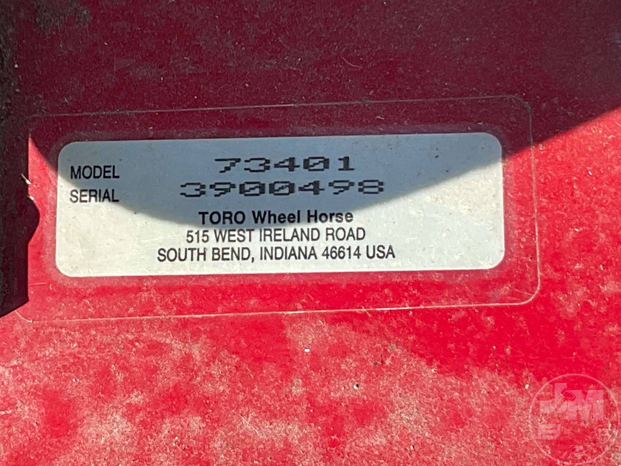 1993 Toro WHEEL HORSE CLASSIC 73401