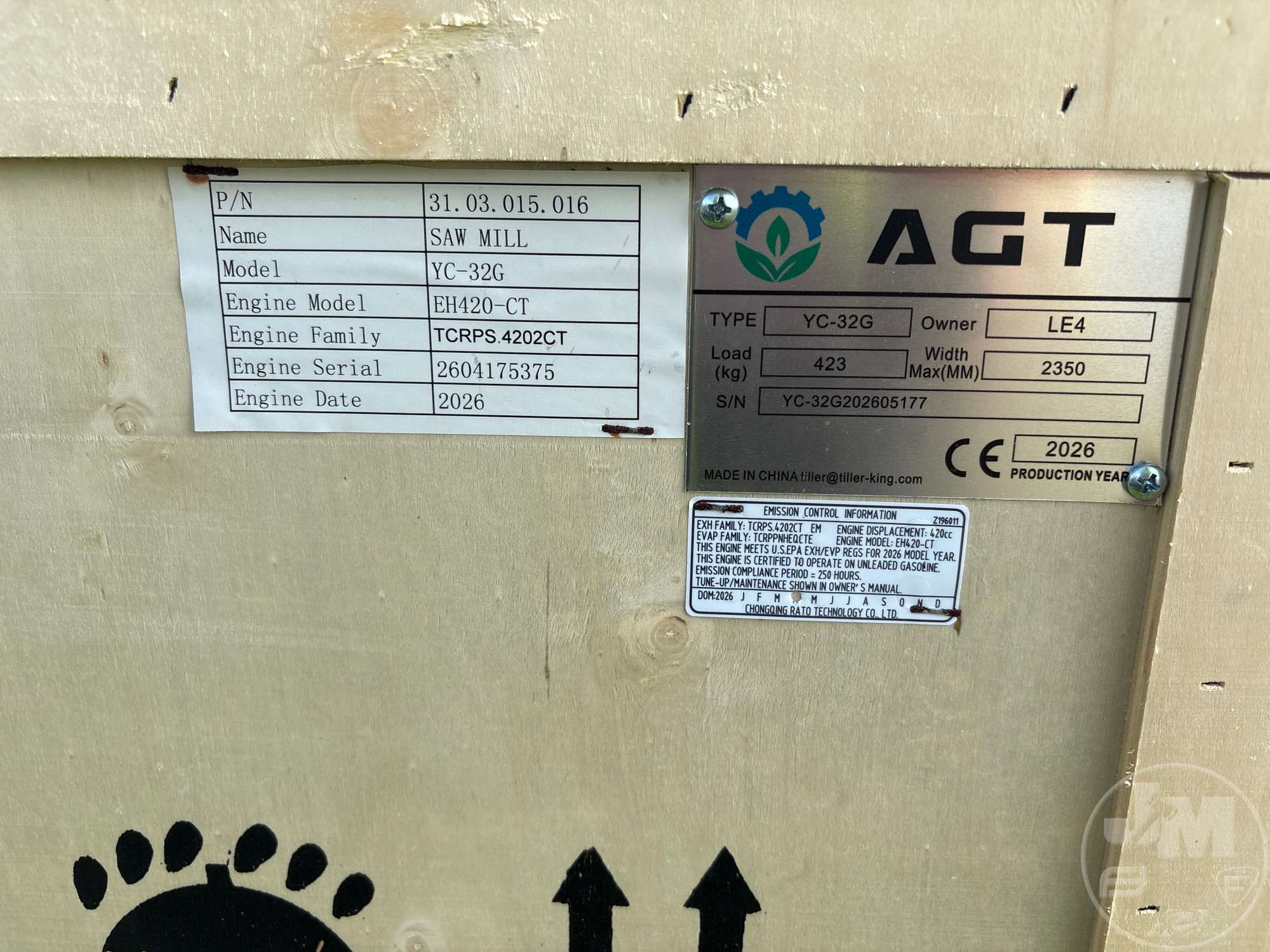 2026 AGT YC-32G