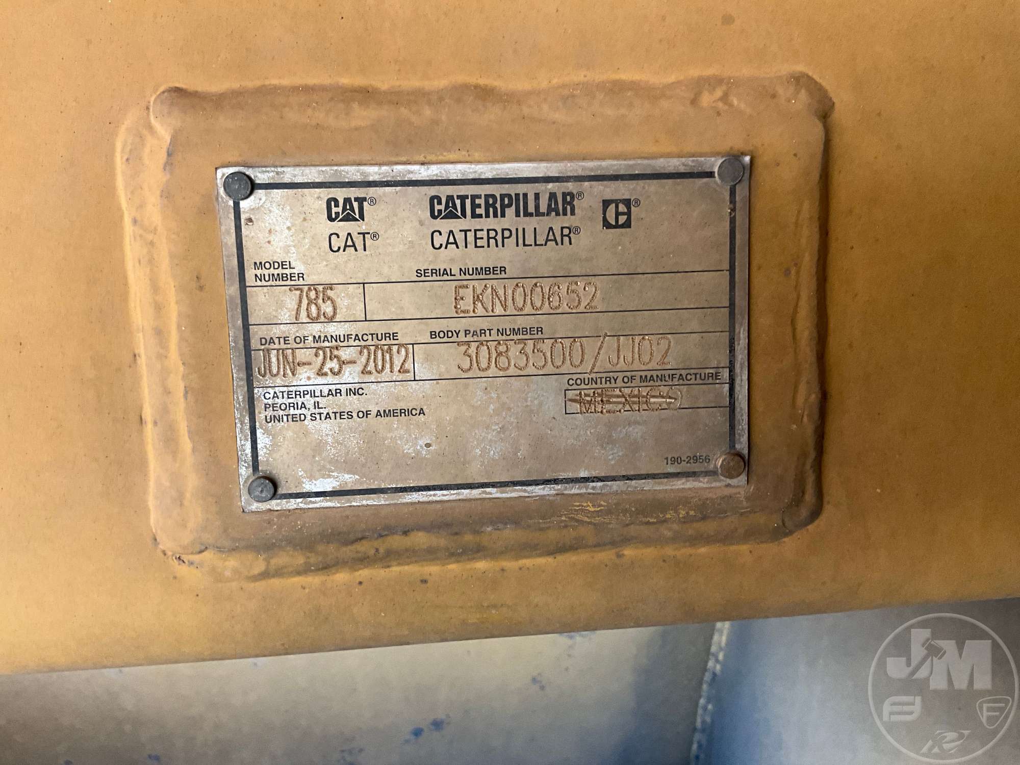 2014 Caterpillar 785D