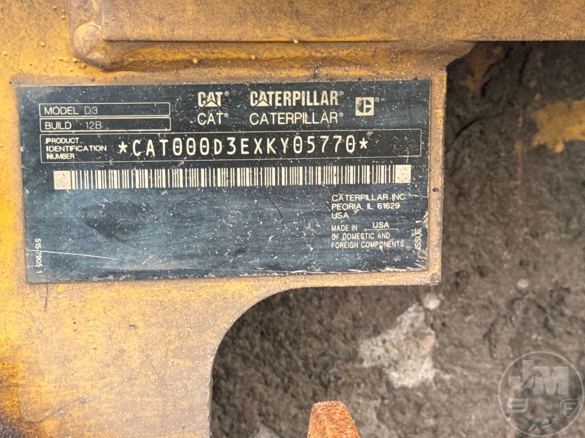 2024 Caterpillar D3