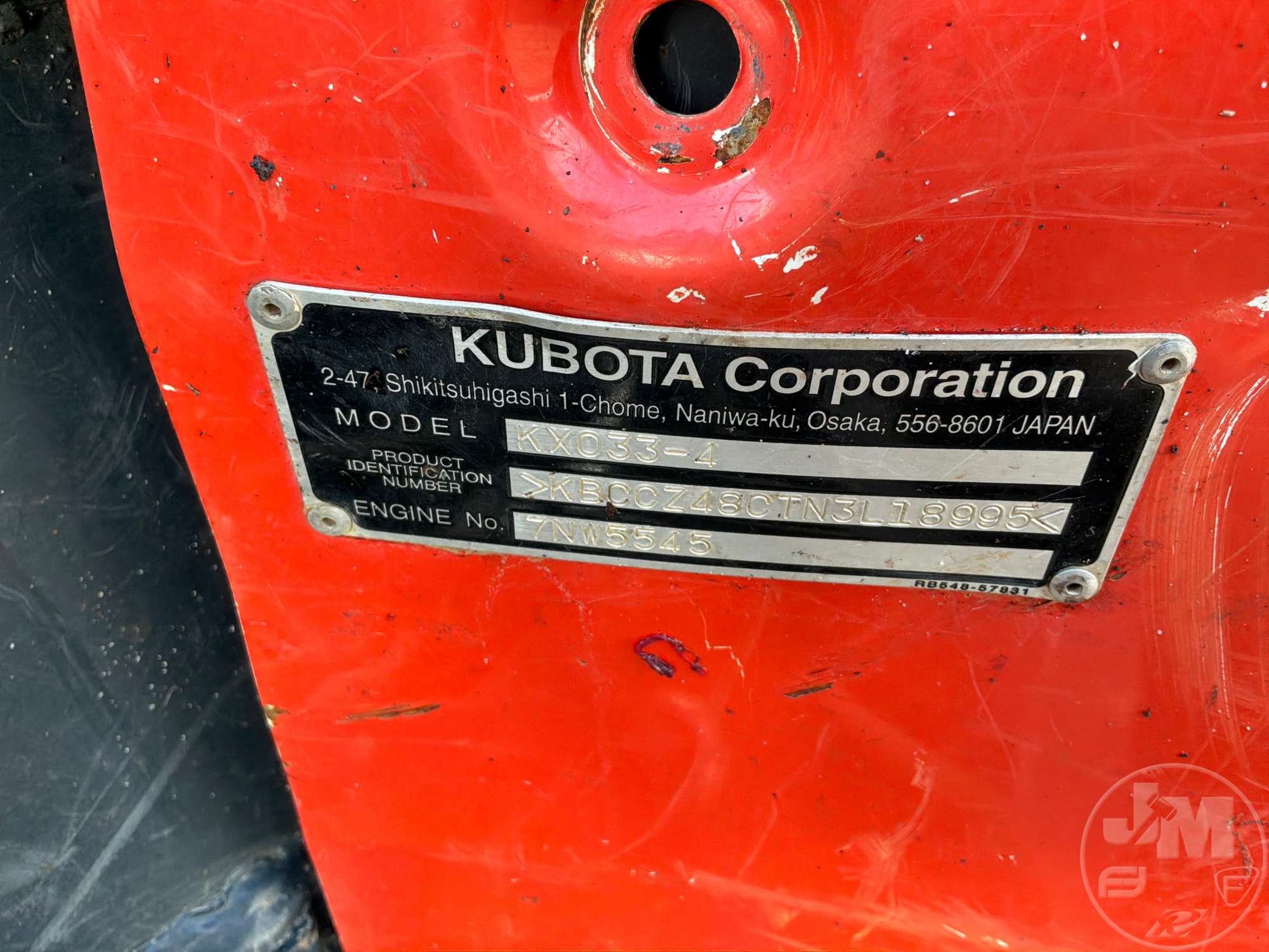 2022 Kubota KX033-4