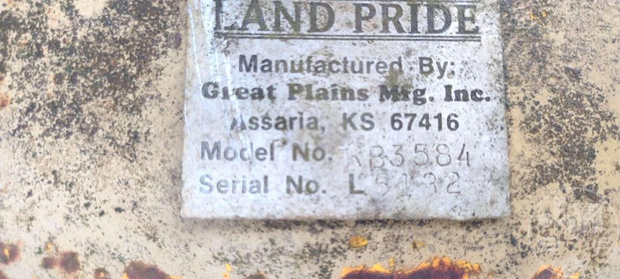 0 Land Pride RB3584