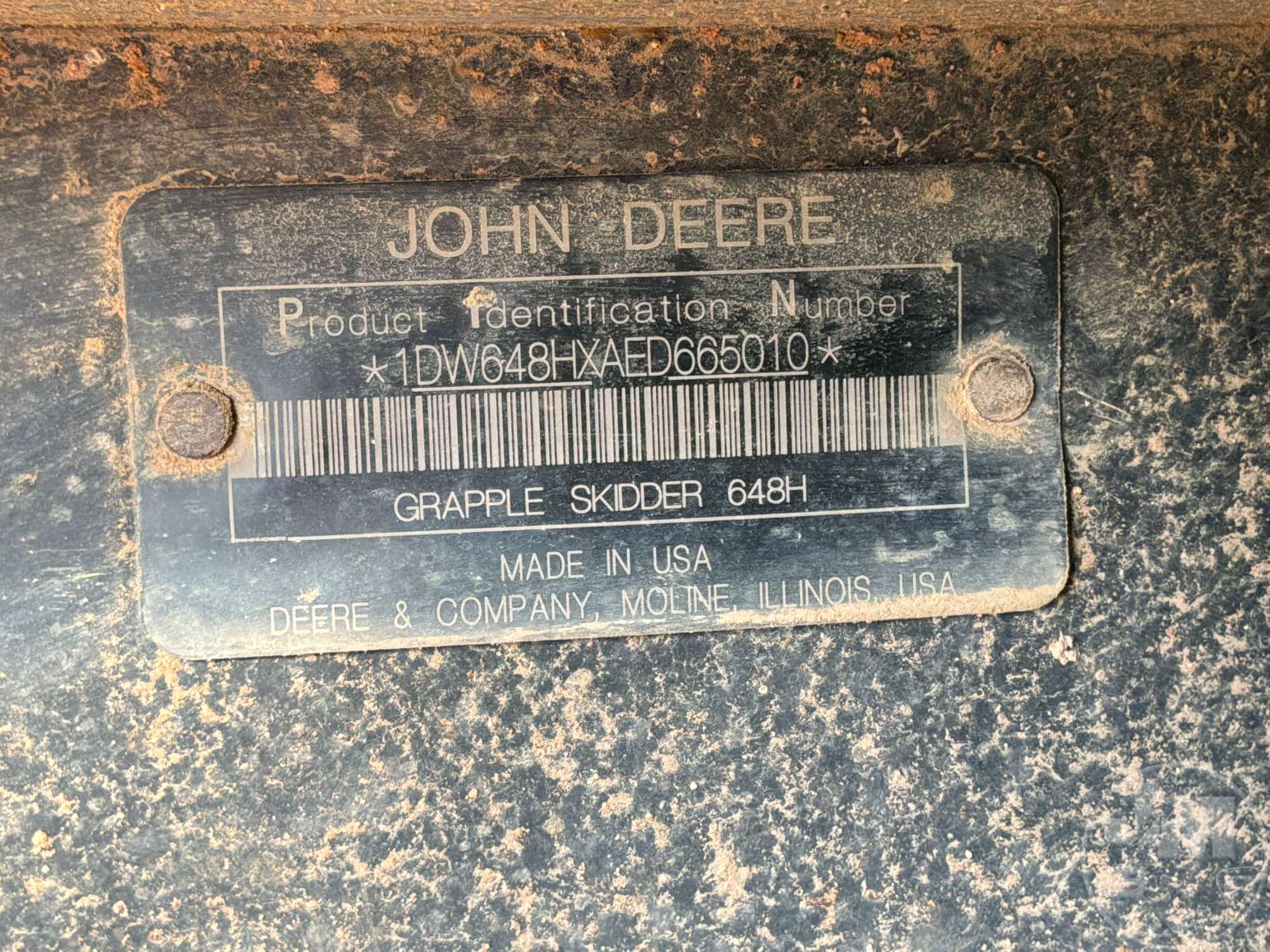 0 John Deere 648H